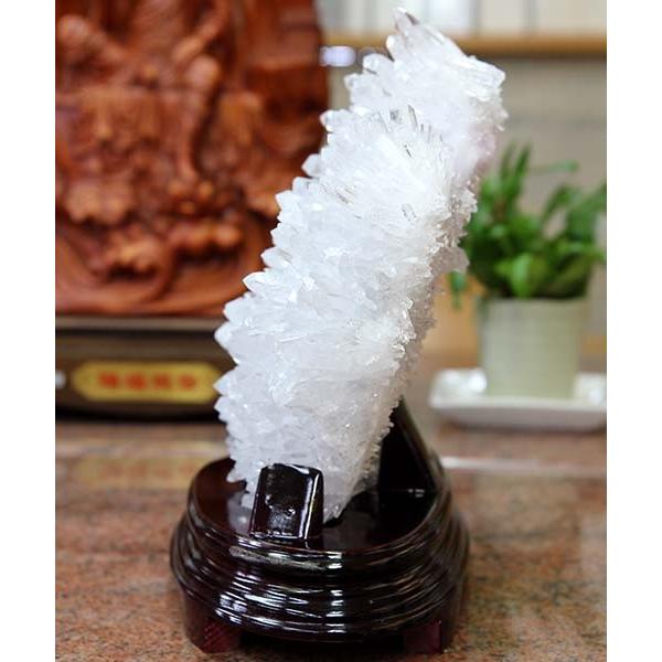 クラスター 水晶 浄化 水晶 クラスター 専用台座付き 浄化用