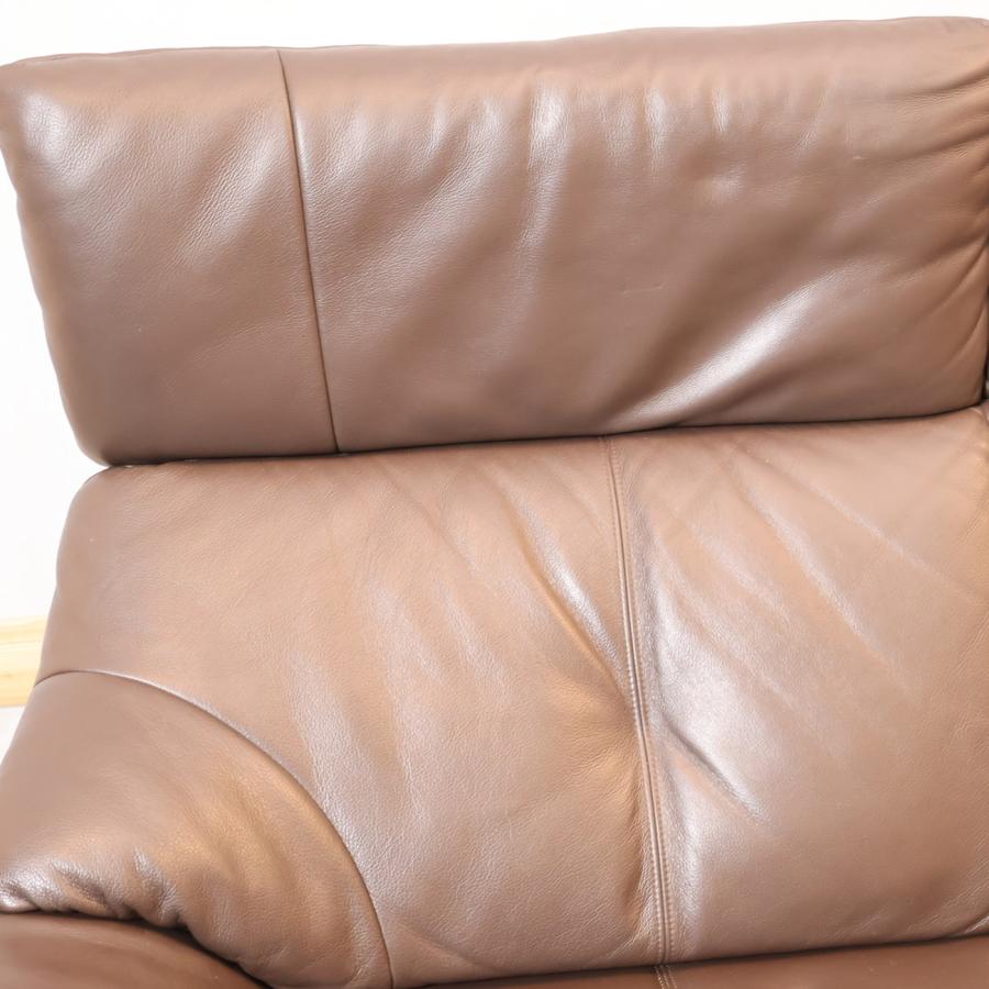 Karimoku カリモク Chitano チターノ クラウド 本革 2.5人掛けソファ