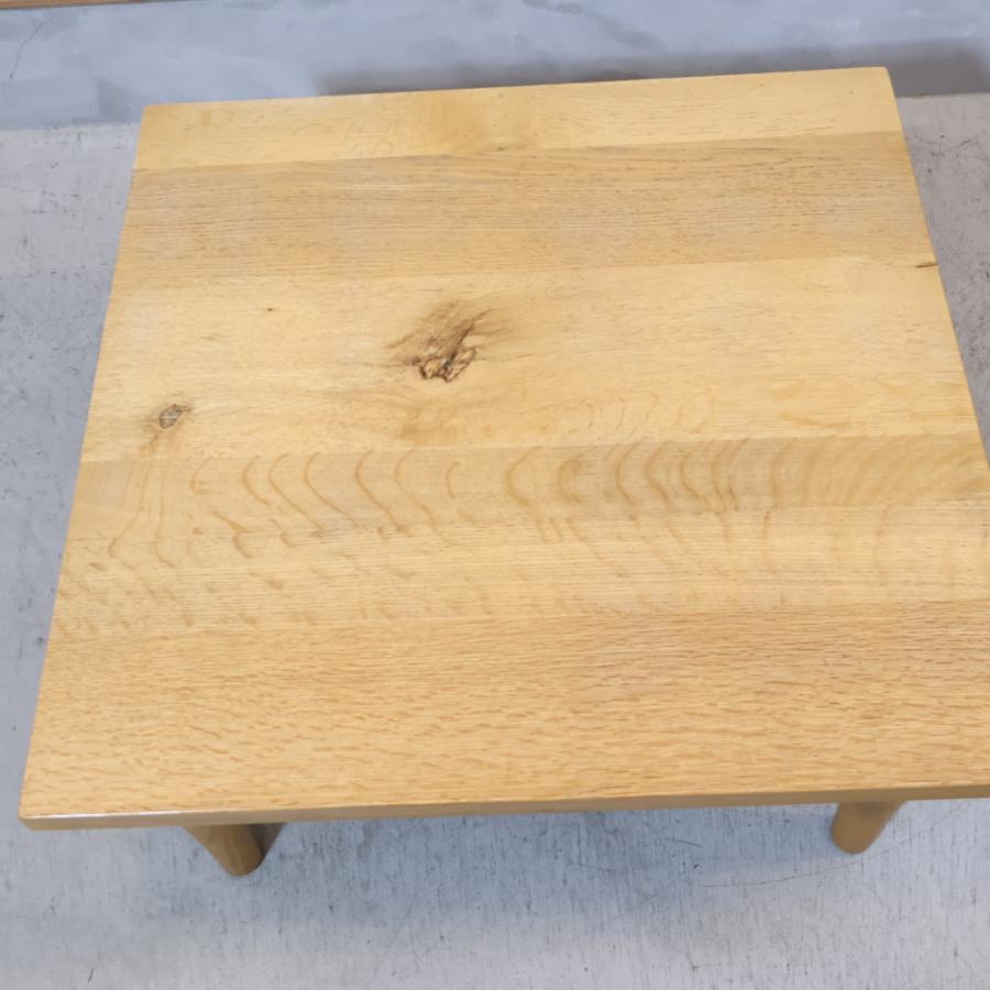 飛騨産業 キツツキ HIDA 森のことば オーク無垢材 節入り 正方形