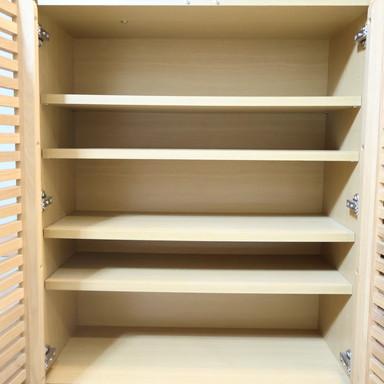 unico ウニコ LIJN レイン ニレ材 トールキャビネット 食器棚 リビング