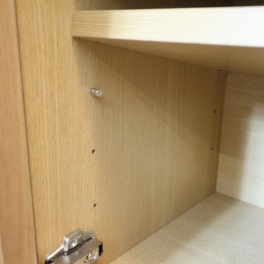 unico ウニコ LIJN レイン ニレ材 トールキャビネット 食器棚 リビング