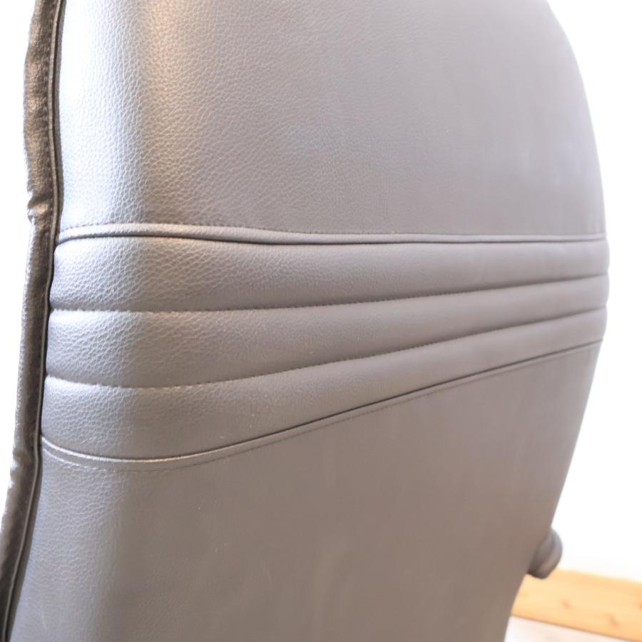 karimoku カリモク 本革 リクライニングチェア オットマン付