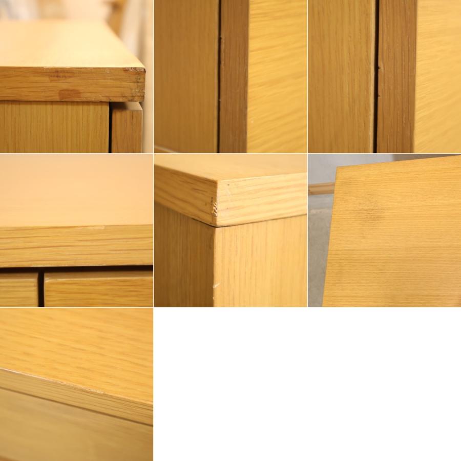 無印良品（MUJI） オーク材 キャビネット・木製扉 サイドボード