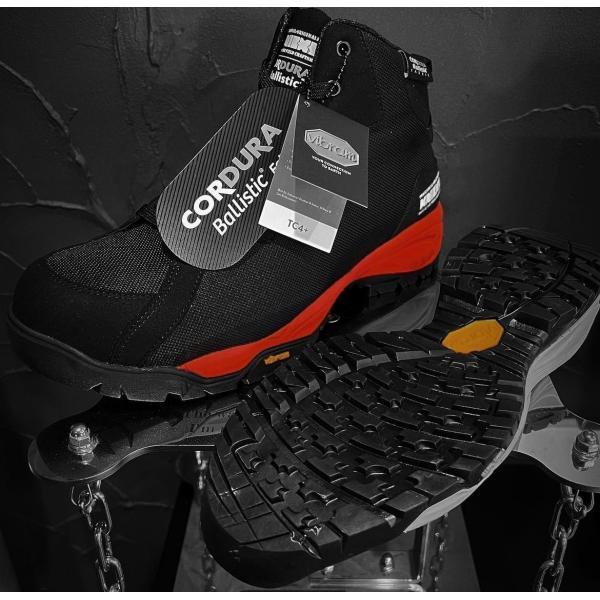 KNICKS（ニックス） BA-AZ 安全靴 コーデュラバリスティック生地 【赤