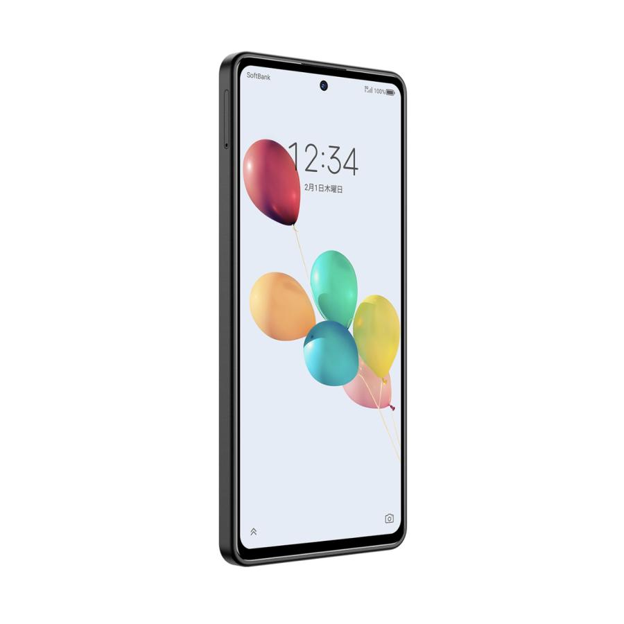 ZTE あんしんファミリースマホ A303ZT Softbank [ブラック] 新品