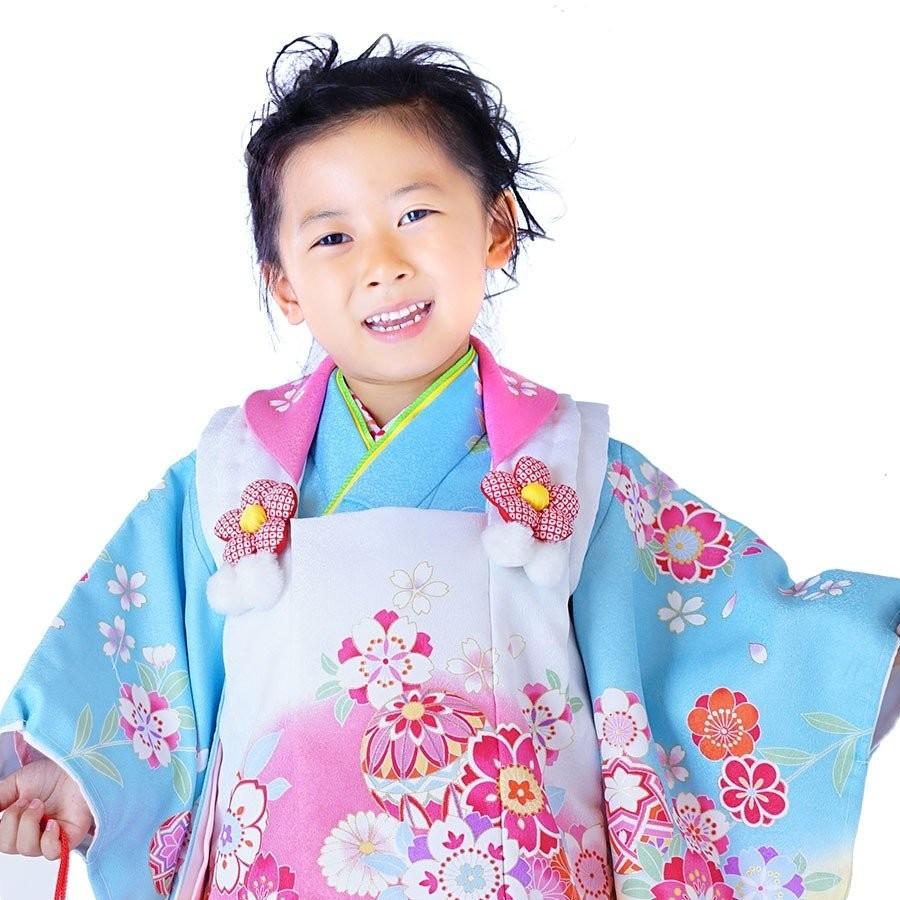 NISHIORI 陽気な天使 レンタル商品 3歳の七五三 女の子 被布コート