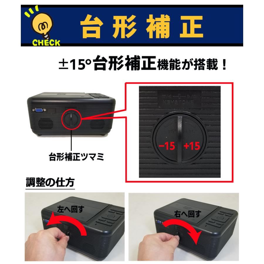 RAMASU プロジェクター DVD 一体型 RA-PD090 LEDプロジェクター ホーム