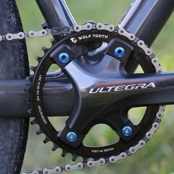 WolfTooth ウルフトゥース 110 BCD Chainring For Shimano 4 Bolt