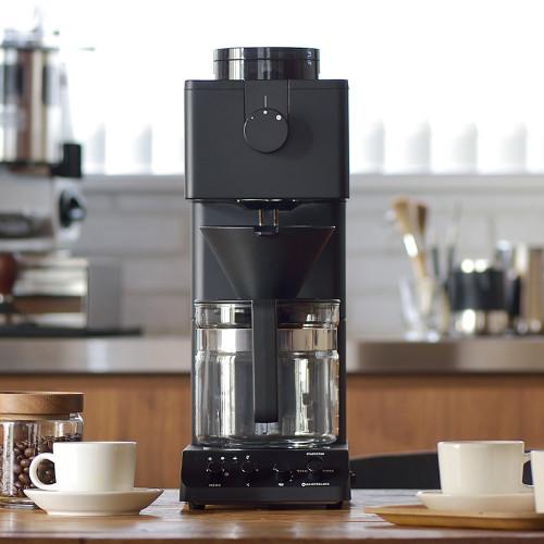 ツインバード（TWINBIRD） 全自動 ミル付き コーヒーメーカー 6杯用 CM