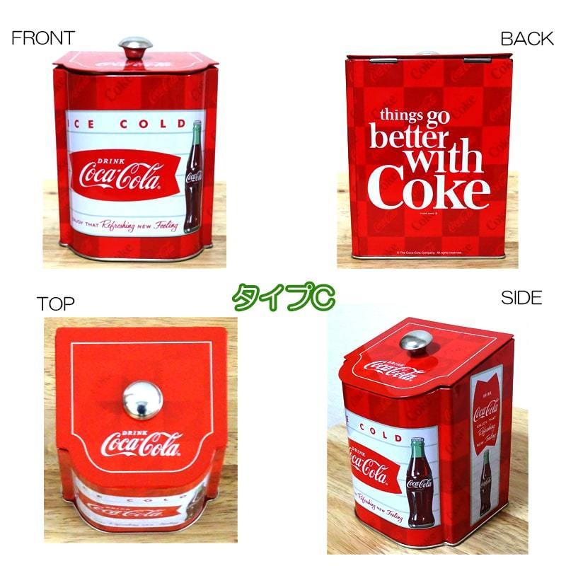 Coca Cola（コカコーラ） ティン コンテナー かわいい アンティーク
