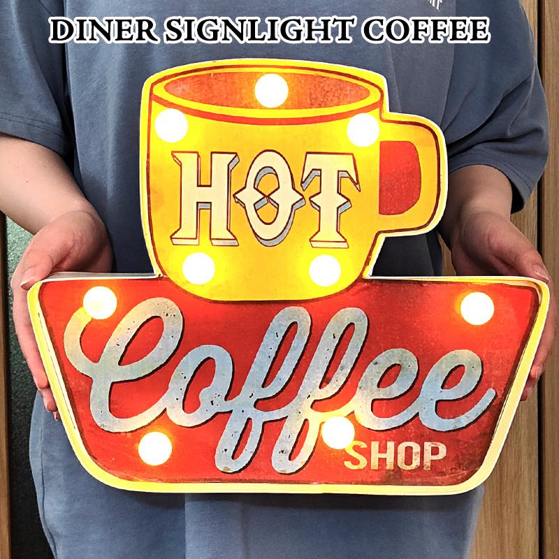 電飾看板 おしゃれ サインライト コーヒー 照明 ダイナー バー カフェ