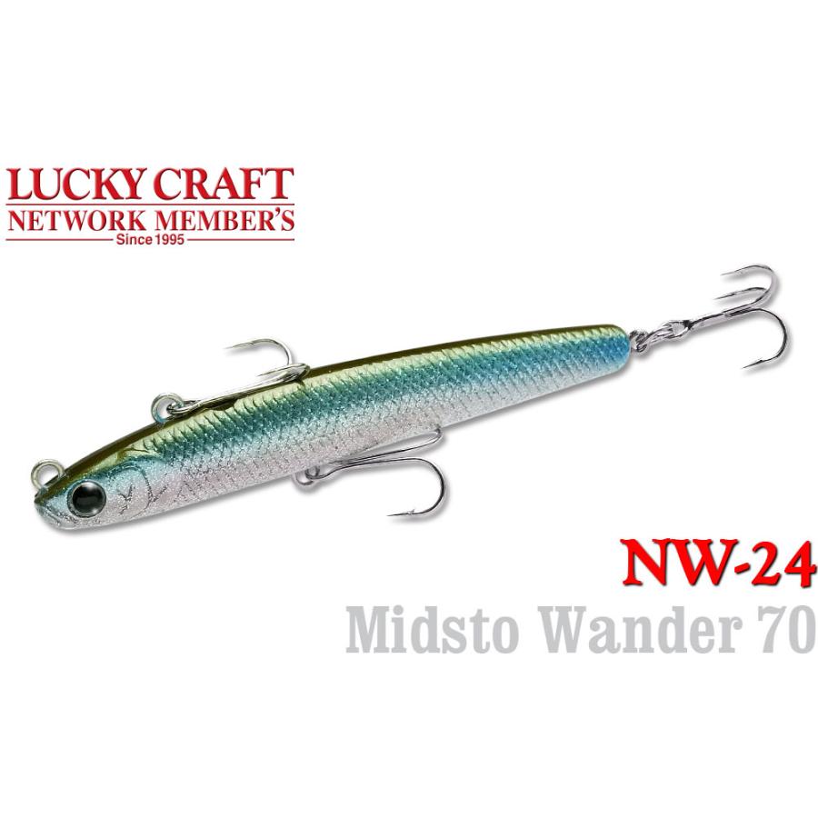 LUCKY CRAFT（ラッキークラフト） NW-Amigo 24 ミドストワンダー70