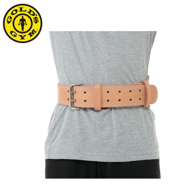 ゴールドジム（GOLD'S GYM） パワーベルト トレーニング器具 EXレザー