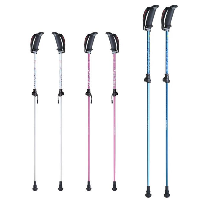 KIZAKI（キザキ） ウォーキングポール 2本組 レディース 軽量7001細身