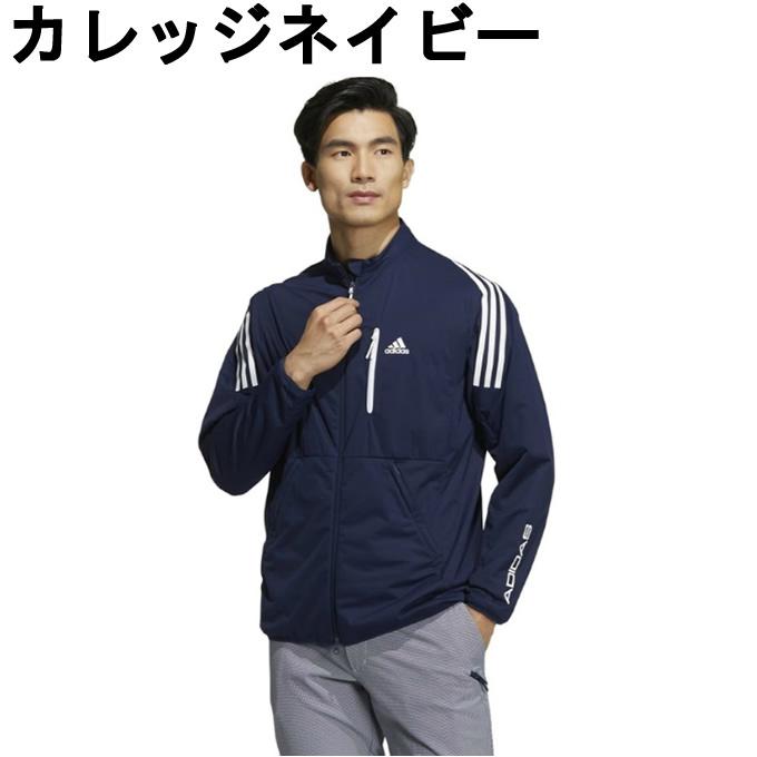 adidas（アディダス） ゴルフウェア ブルゾン メンズ スリーストライプ