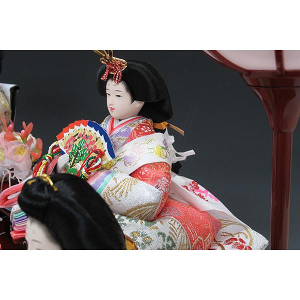 雛人形 ひな人形 K102 コンパクト オルゴール付き 人形の佳月 雛人形