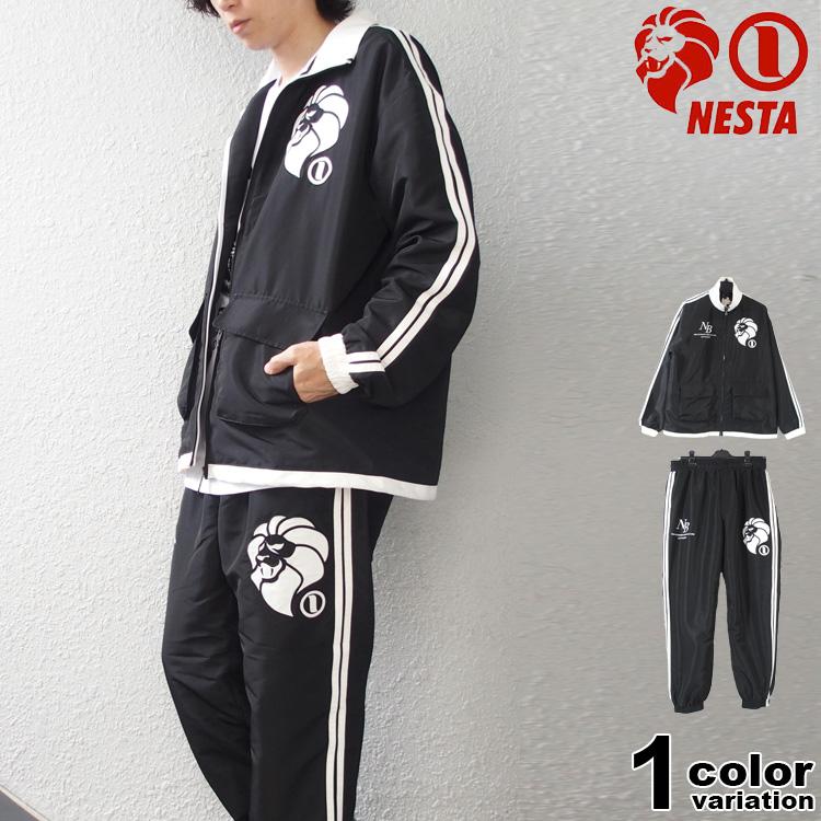 NESTA BRAND（ネスタブランド） セットアップ ジャージ 上下 長袖 撥水
