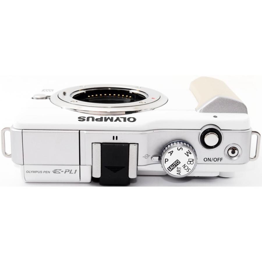 OLYMPUS PEN オリンパス ミラーレス ペン E-PL1 レンズキット ホワイト