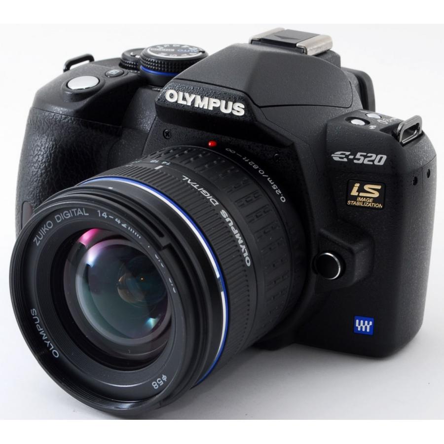 オリンパス（OLYMPUS） デジタル一眼 OLYMPUS E-520 レンズキット 中古
