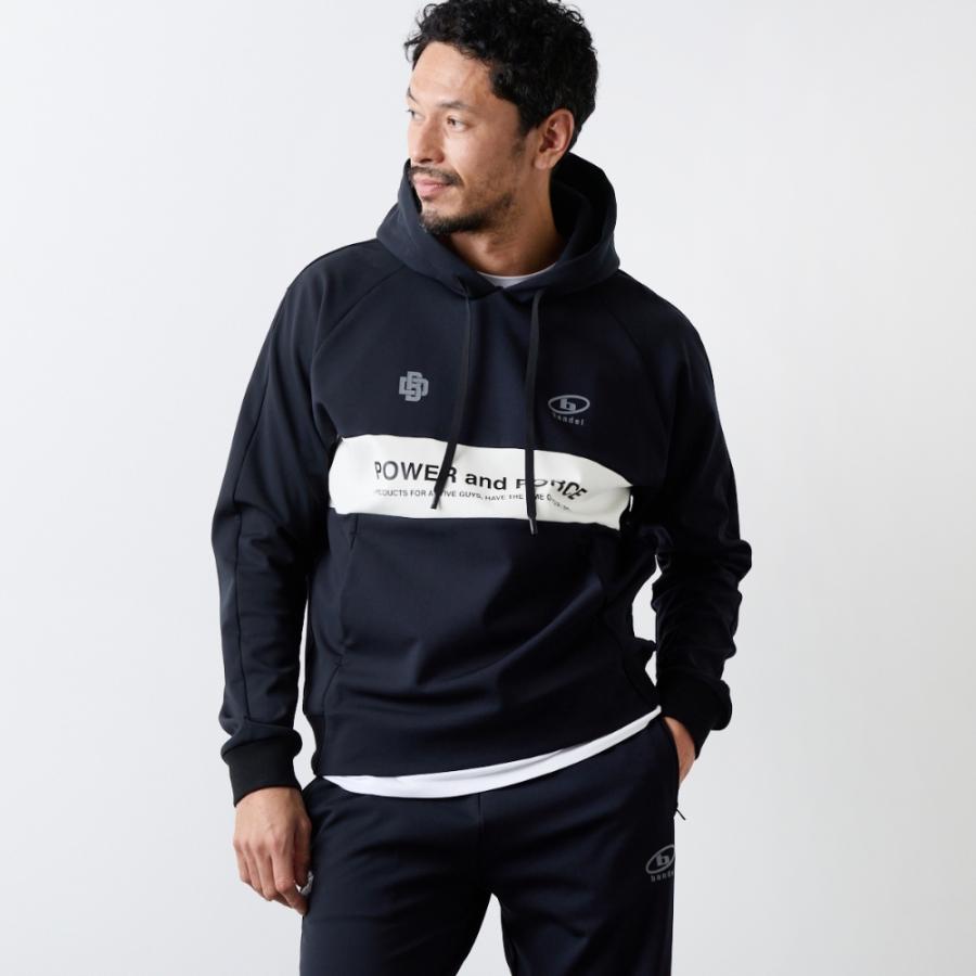 BANDEL（バンデル） FRONT CHEST PANEL HOODIE フーディー パーカー