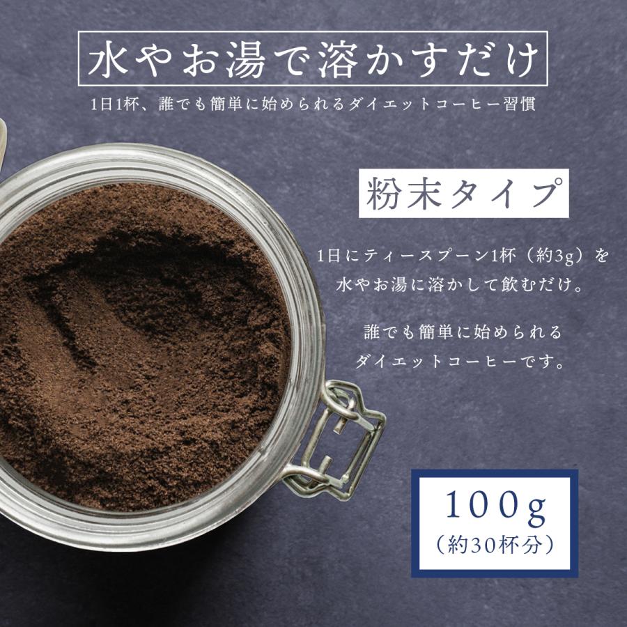 チャコールコーヒー SUMICO ダイエットコーヒー 100g 約1カ月分
