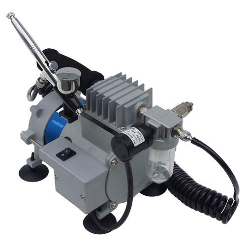 アネスト岩田 コンプレッサー セット CHMX6011-1 エアー ブラシ 塗装用