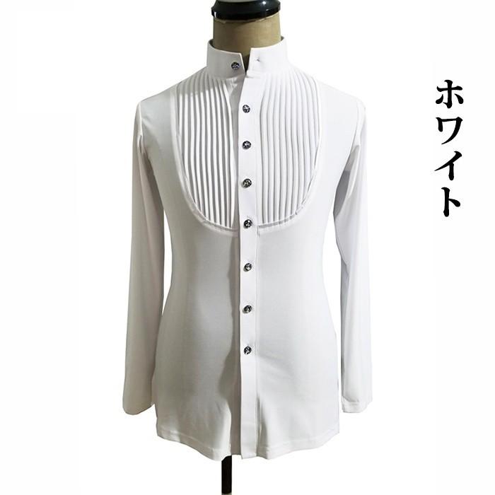 XS-XL 男性社交ダンス衣装 9colors 競技用 ラテンダンスシャツ メンズ