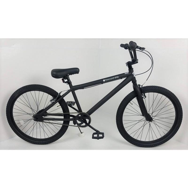 翌営業日出荷！】【マットブラック】トランプBMX 24インチ