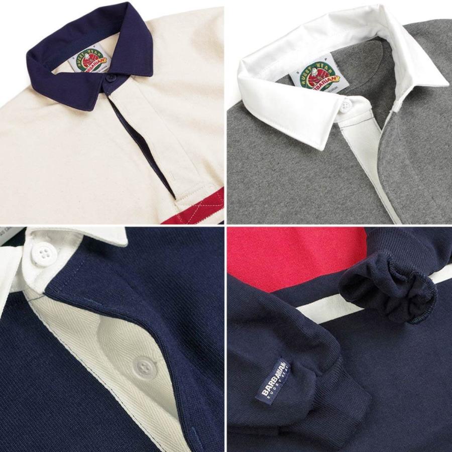 Barbarian（バーバリアン） クラシック ラグビーシャツ カレッジ