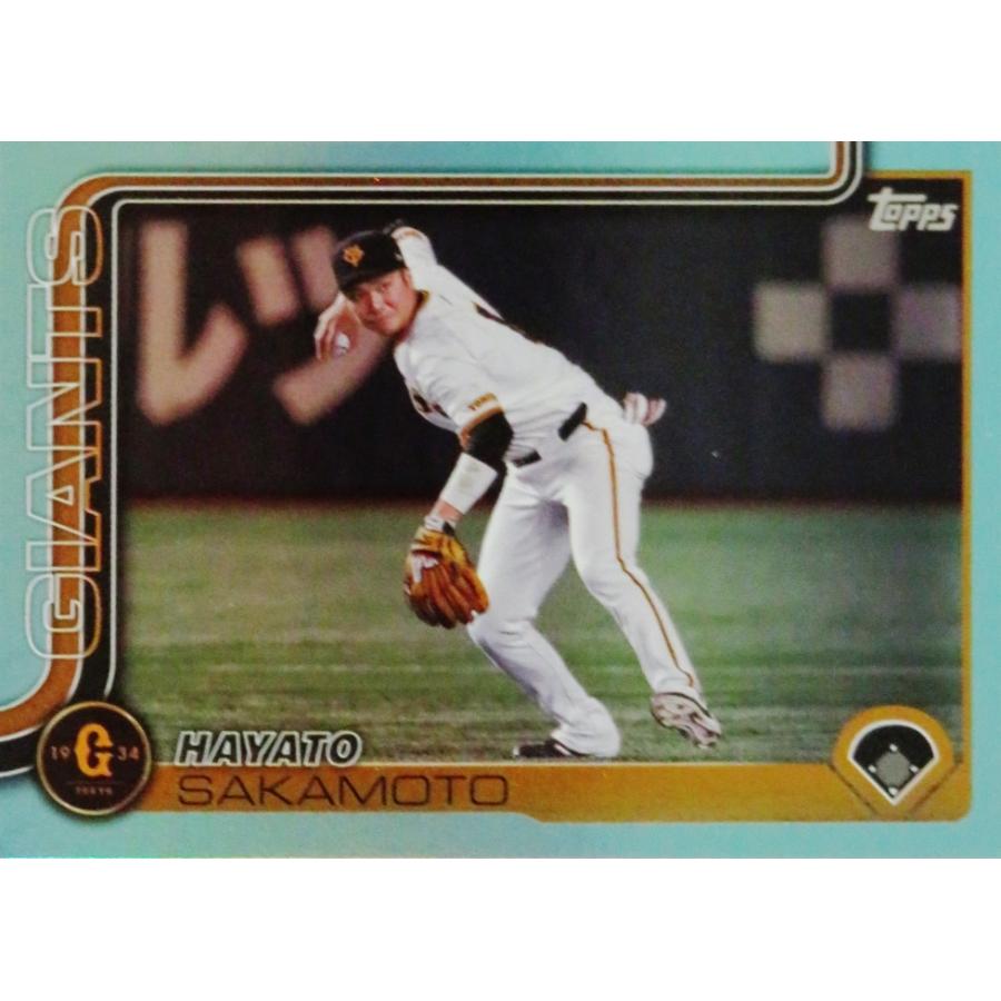 205 【坂本勇人/読売ジャイアンツ】Topps 2025 NPBベースボールカード
