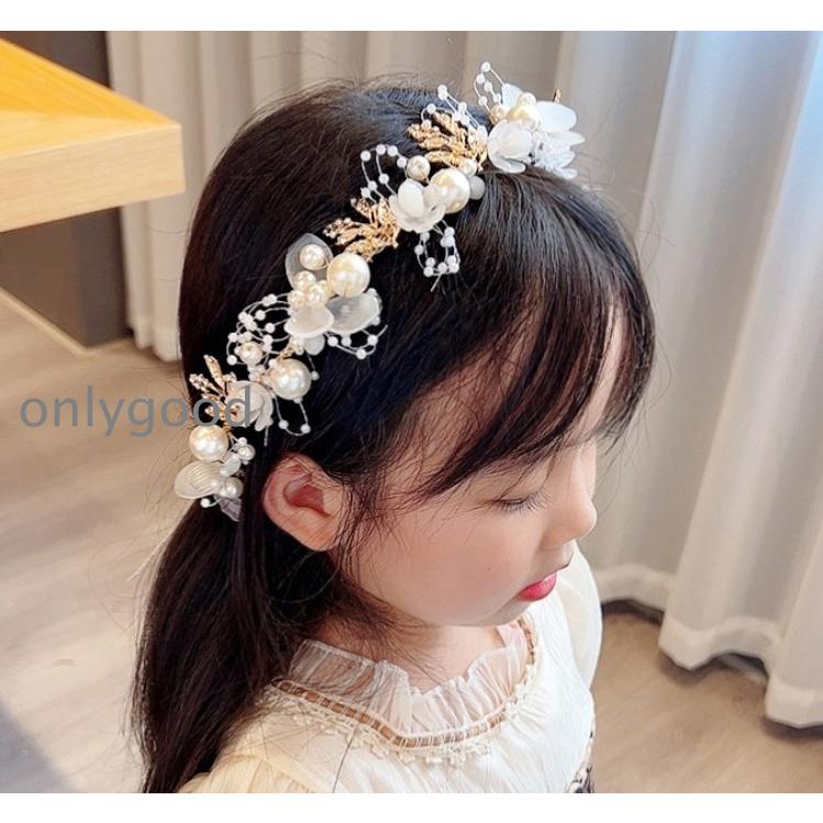 髪飾り 花 発表会 子供ドレス 七五三 アクセサリー 女の子 ヘッド
