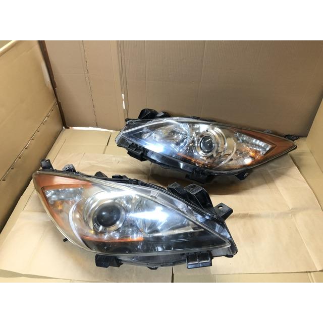 ヘッド ライト 左右 セット アクセラ BL5FW マツダ フロント ランプ