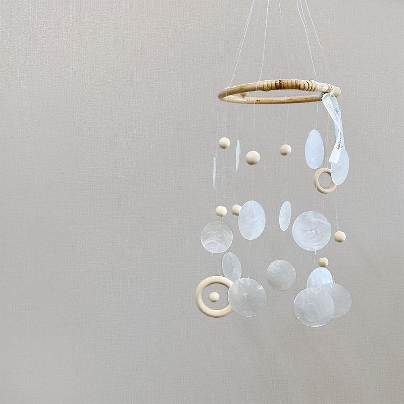 モビール 北欧 おしゃれ シェル 風鈴 インテリア ナチュラル オブジェ