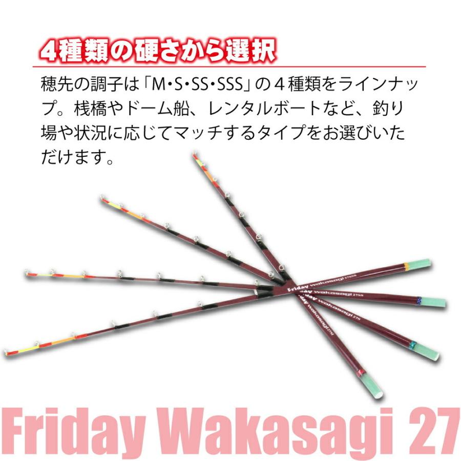 フライデー ワカサギ替え穂先 27cm 1本 ＆ ハピソン 電動リール 2点