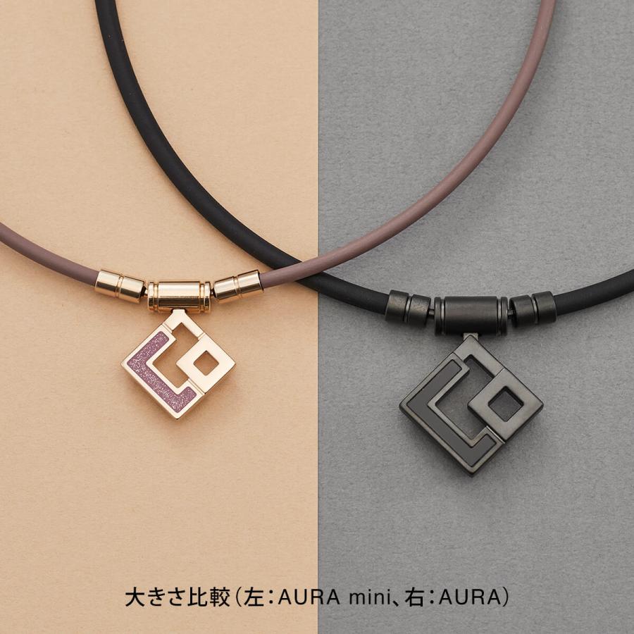 コラントッテ TAOネックレス スリム AURA mini ブラックラメ
