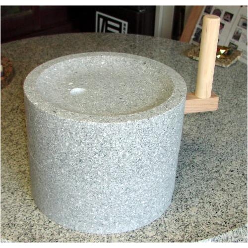石臼（碾き臼）標準仕様30cm日本製 : 大島石材店Yahoo!Shop - 通販