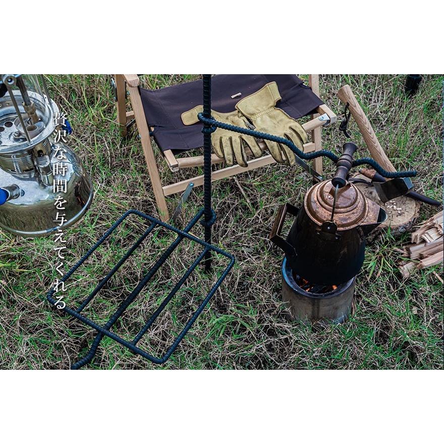 無敵の焚き火フック セット 焚き火ハンガー 焚き火台 ゴトクフック