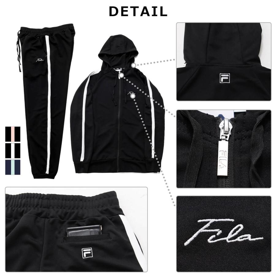 FILA（フィラ） 特価 WEB限定 ジャージ 上下セット レディース 長袖