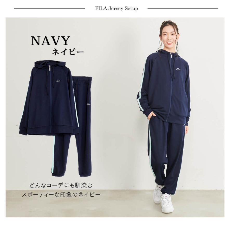 FILA（フィラ） 特価 ジャージ セットアップ 上下セット レディース