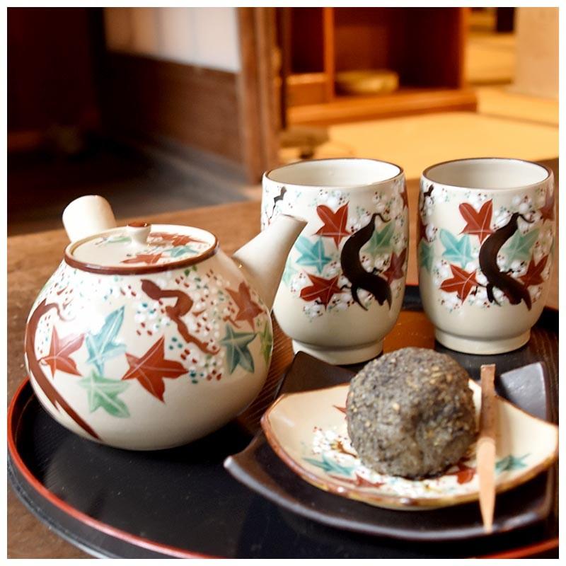 急須 お茶 陶器 茶器 和食器 日本製 さくら 桜 もみじ 紅葉 和モダン