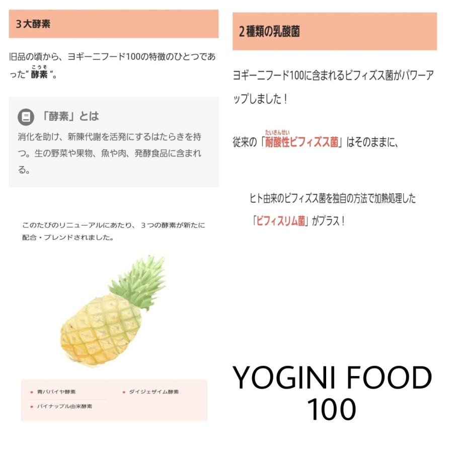ヨギーニフード 100 YOGINI FOOD 置き換え ダイエット 食品