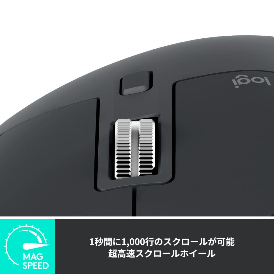 logicool（ロジクール） マウス ワイヤレスマウス MX MASTER 3S MX2300