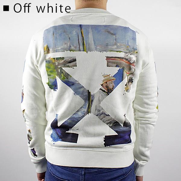 off white（オフホワイト） Off-White DIAG COLORED ARROWS SLIM CREW