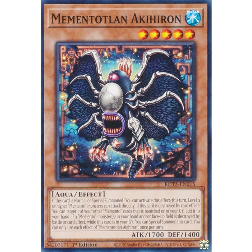 遊戯王 ROTA-EN015 メメント・カクタス (英語版 1st Edition ノーマル