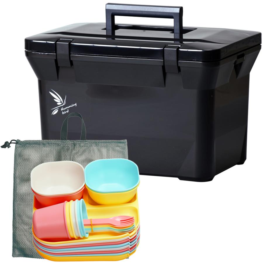 Livewell（リブウェル） クーラーボックス＋食器セット 小型 保冷 保温