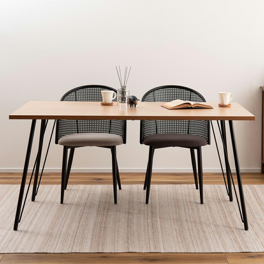 東谷 ダイニングチェア おしゃれ 1脚 椅子 イス ラタン風 チェアー 肘