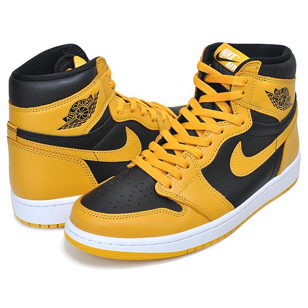 エア ジョーダン 1 NIKE AIR JORDAN RETRO HI OG pollen/white-black