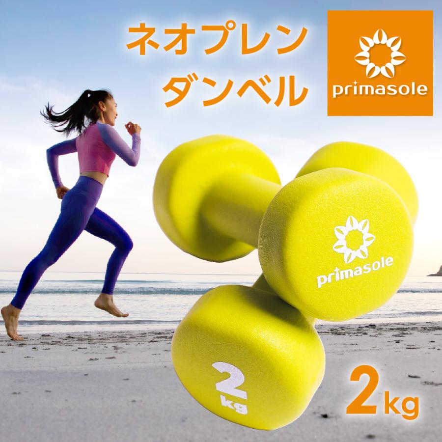 Lino Mirai（リノミライ） 【箱訳アリ】ダンベル 2kg 2個 セット 女性