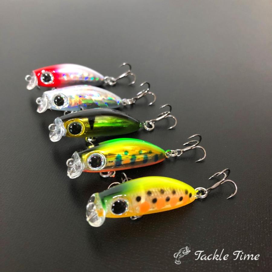 トラウト ルアー セット シンキングミノー 渓流 小さい 3g 4cm 40mm