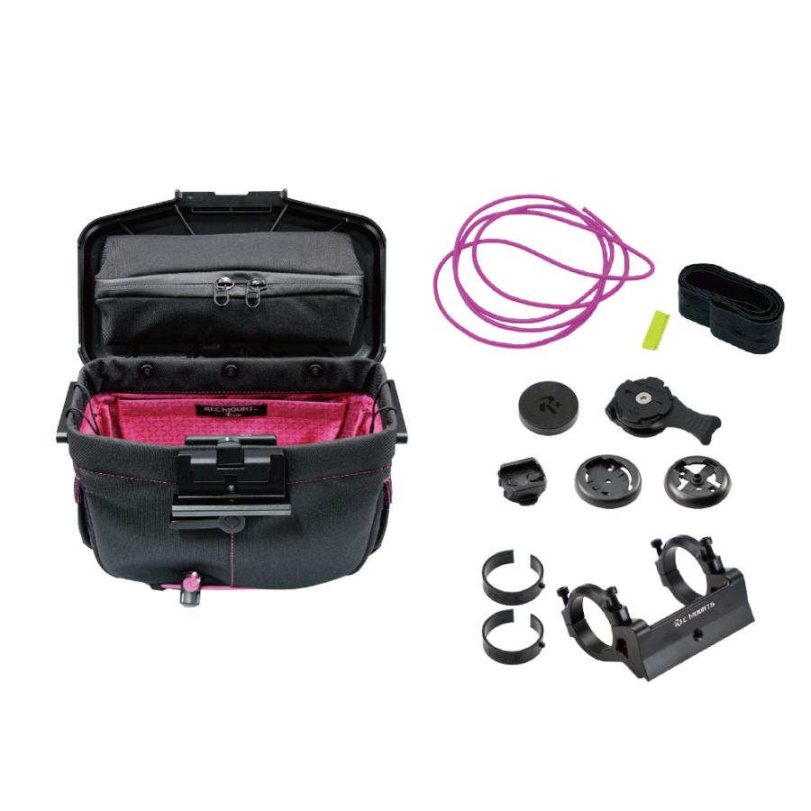 レックマウントプラス]ライドオンバッグ+ハンドルバー専用ベース「Bag